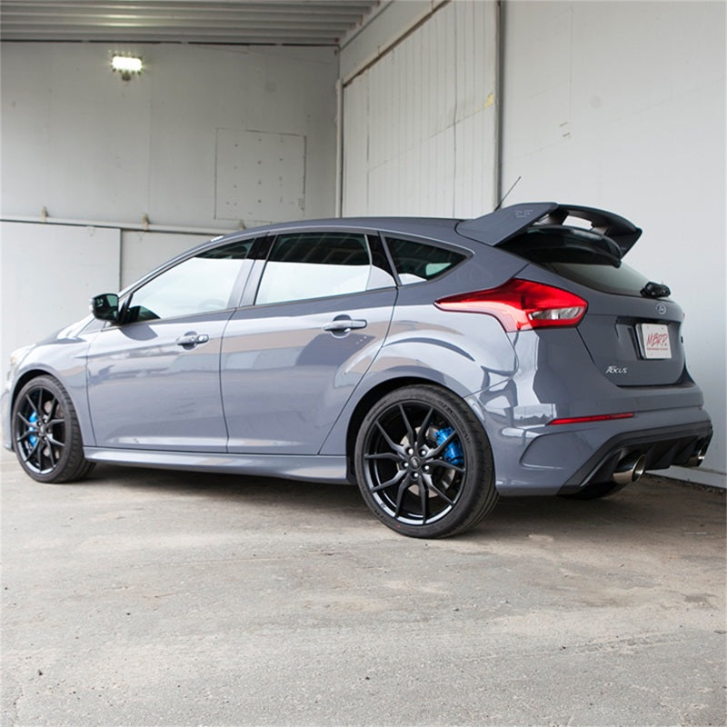 MBRP 2016+ Ford Focus RS 3in Dual Outlet Cat-Back Exhaust T409 SS - DTX Performance