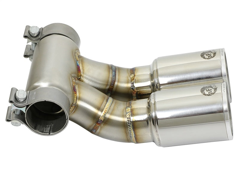 aFe Power 13-14 Porsche Cayman S / Boxster S Polish Exhaust Tip Upgrade - DTX Performance