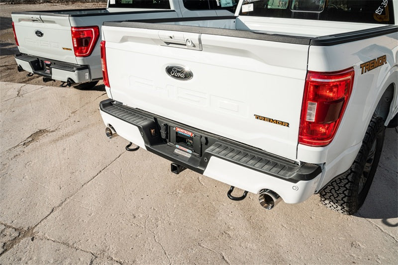 Corsa 2021-2023 Ford F-150 SuperCrew/5.5ft Bed 5.0L V8 Xtreme Cat-Back Dual Rear Exit-Polished - DTX Performance