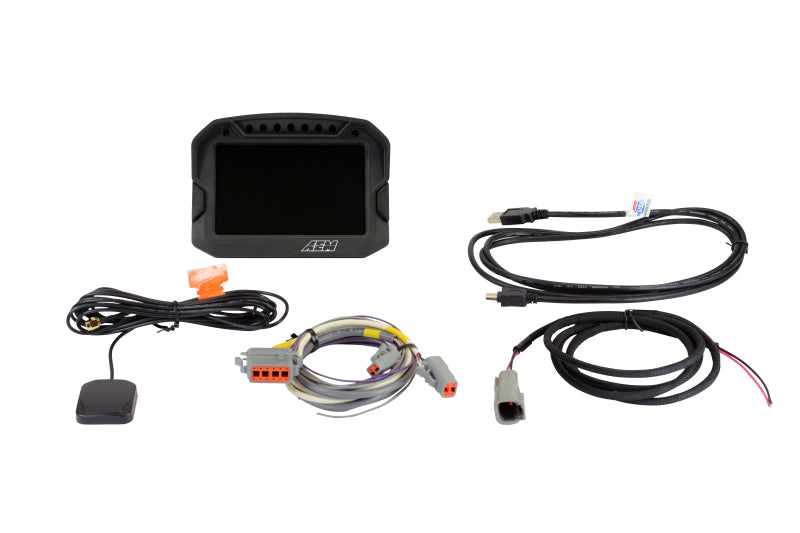 AEM CD-5G Carbon Digital Dash Display w/ Interal 10Hz GPS & Antenna - DTX Performance