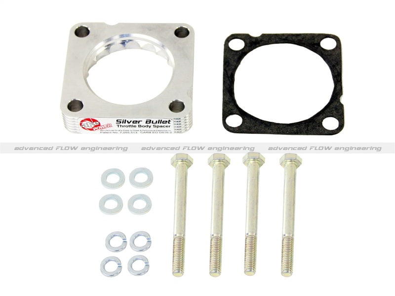 aFe Silver Bullet Throttle Body Spacer 12 Honda Civic Si  / 08-12 Honda Accord / 09-12 Acura TSX - DTX Performance