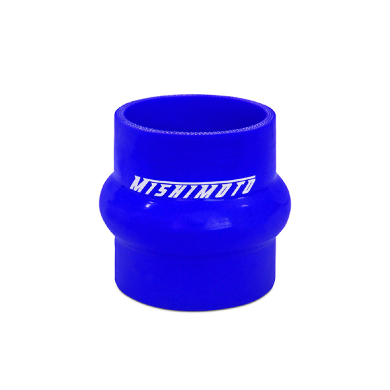 Mishimoto 2.5in Blue Hump Hose Coupler - DTX Performance