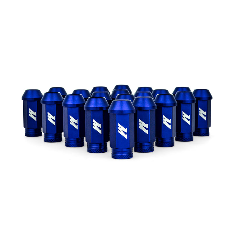 Mishimoto Aluminum Locking Lug Nuts M12x1.25 20pc Set Blue - DTX Performance