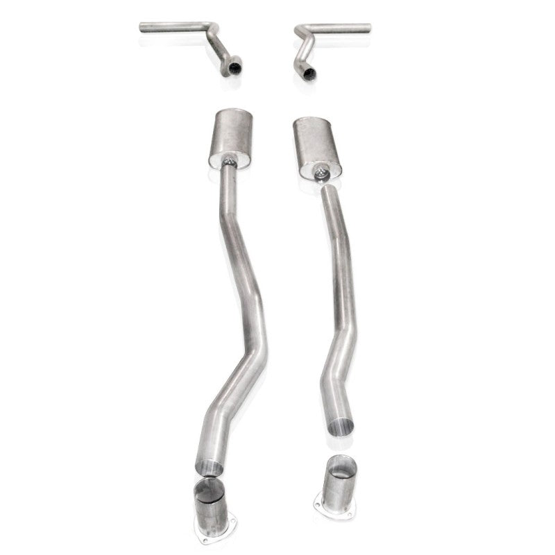 Stainless Works Chevy/GMC Truck 1967-87 Exhaust Truck 3in Chambered System - DTX Performance