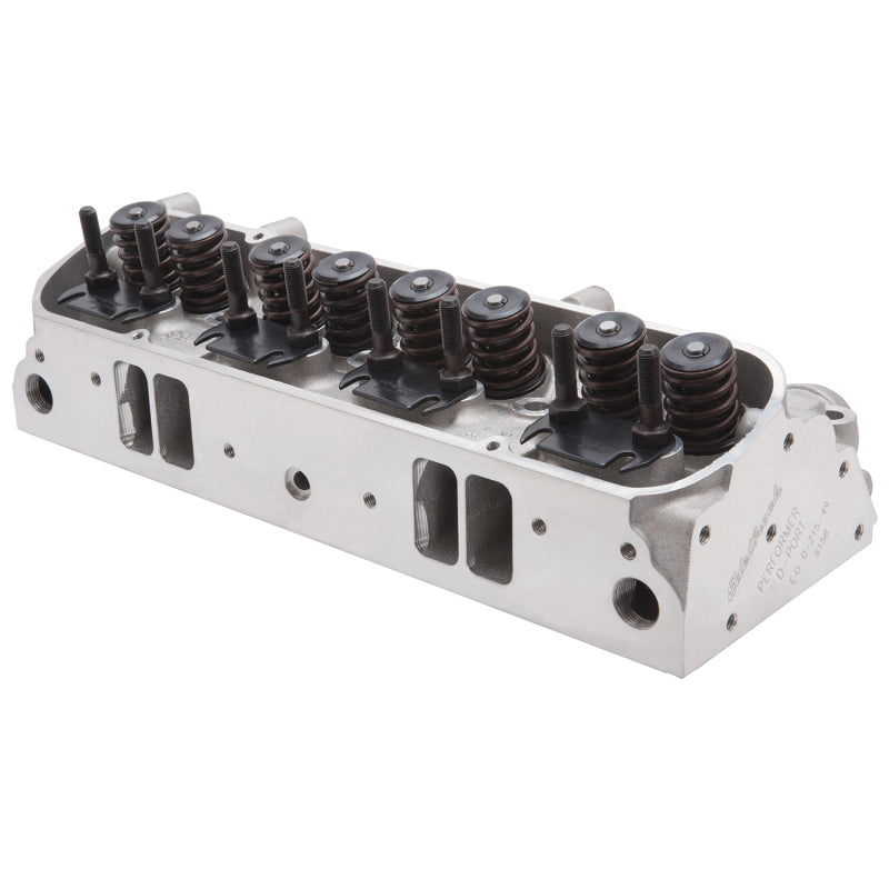 Edelbrock Cylinder Head Pontiac Performer D-Port 72cc Chambers for Hydraulic Roller Cam Complete - DTX Performance