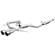 Load image into Gallery viewer, MagnaFlow 13 Ford Focus 2.0L Turbocharged ST Dual Center Rear Exit Stainless Cat Back Perf Exhaust - DTX Performance