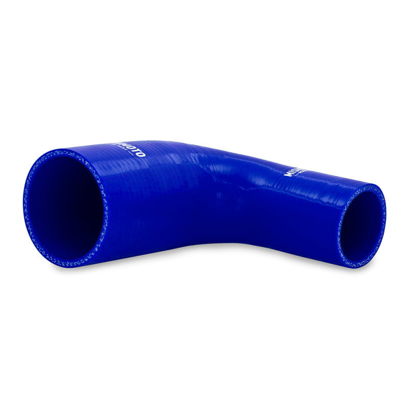 Mishimoto Silicone Reducer Coupler 90 Degree 1.75in to 2.5in - Blue - DTX Performance