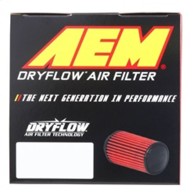 AEM DryFlow Conical Air Filter 5.25in Base OD / 4.75in Top OD / 7in Height - DTX Performance