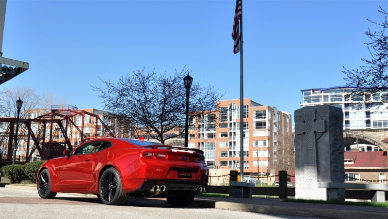 Corsa 16-18 Chevy Camaro SS 6.2L Xtreme+ 2.75in Cat-Back Dual Rear Exit w/ Twin 4in Polished Tips - DTX Performance