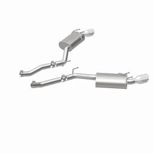 Load image into Gallery viewer, MagnaFlow Axle-Back Stainless Dual Split 4in Polished Tips 10-15 Chevrolet Camaro Convert. 3.6L V6 - DTX Performance