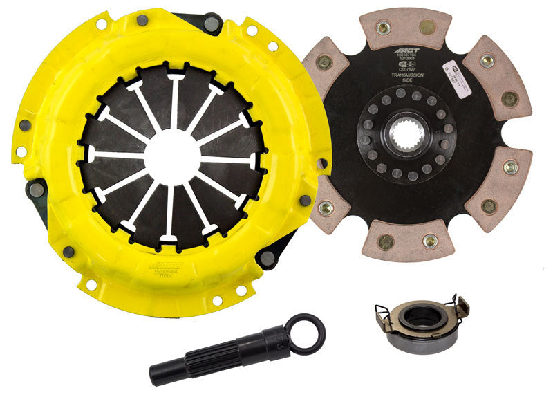 ACT 1991 Geo Prizm HD/Race Rigid 6 Pad Clutch Kit - DTX Performance