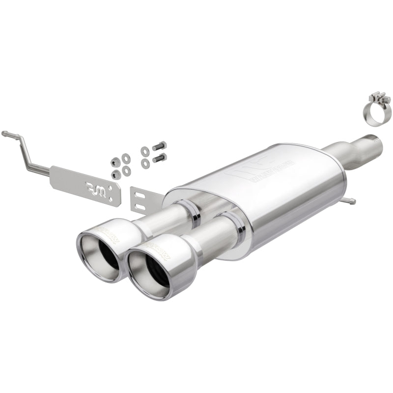 MagnaFlow 14-17 Mini Cooper L4 2.0L (Hatch Excl. 4-Door) 2.5in Pipe Dual-Tip Axle-Back Exhaust - DTX Performance