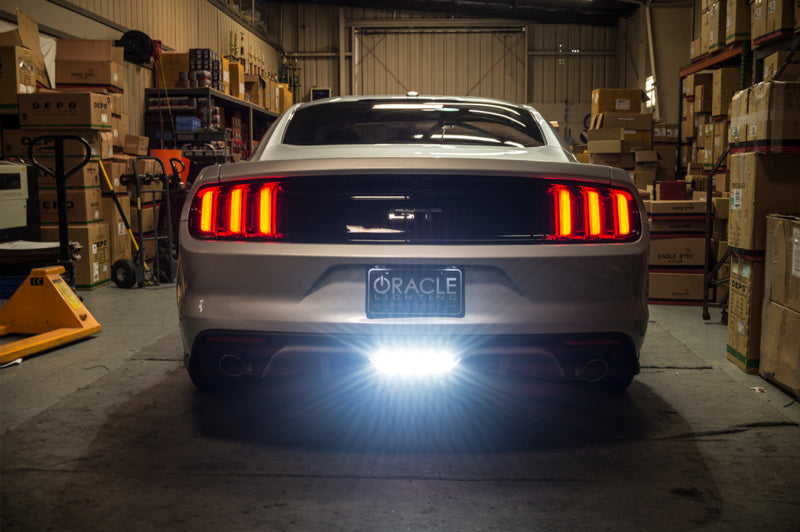 Oracle 15-17 Ford Mustang High Output LED Reverse Light - Clear - DTX Performance