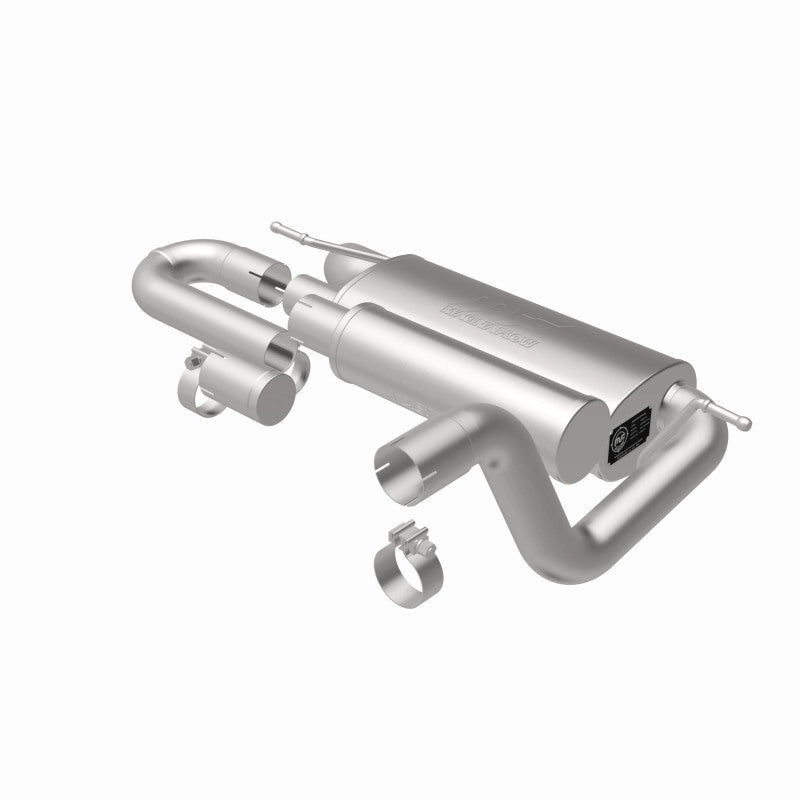 MagnaFlow 18-23 Jeep Wrangler JL 2.0L/3.6L Overland Series Axle-Back Exhaust - DTX Performance