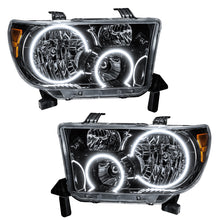 Load image into Gallery viewer, Oracle 07-11 Toyota Tundra Pre-Assembled Headlights - Black Housing - White - DTX Performance