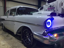 Load image into Gallery viewer, Oracle Pre-Installed Lights 7 IN. Sealed Beam - Blue Halo - DTX Performance