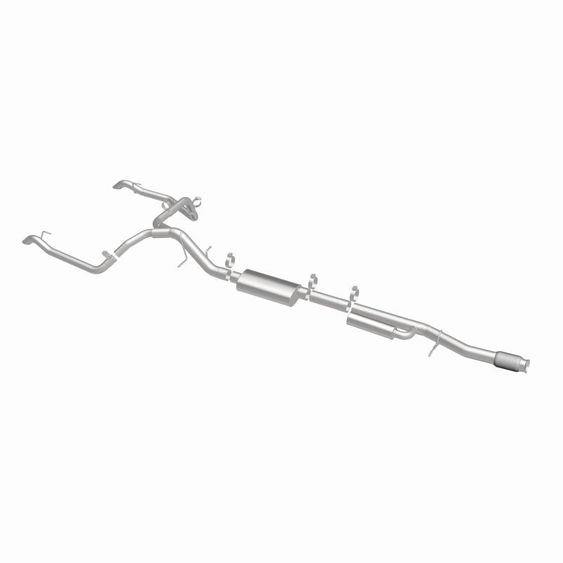 MagnaFlow 19-23 Chevy Silverado 1500 19-23 GMC Sierra 1500 Overland Cat-Back Exhaust - DTX Performance