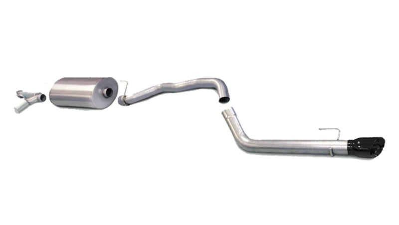 Corsa 08-13 Toyota Sequoia 5.7L V8 Touring Cat-Back Exhaust w/Black 4in Tip - DTX Performance