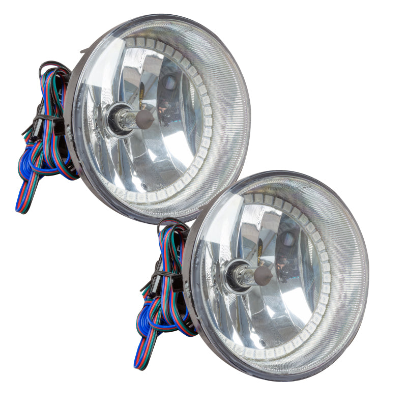 Oracle Lighting 07-13 Toyota Tundra Pre-Assembled LED Halo Fog Lights -Blue - DTX Performance