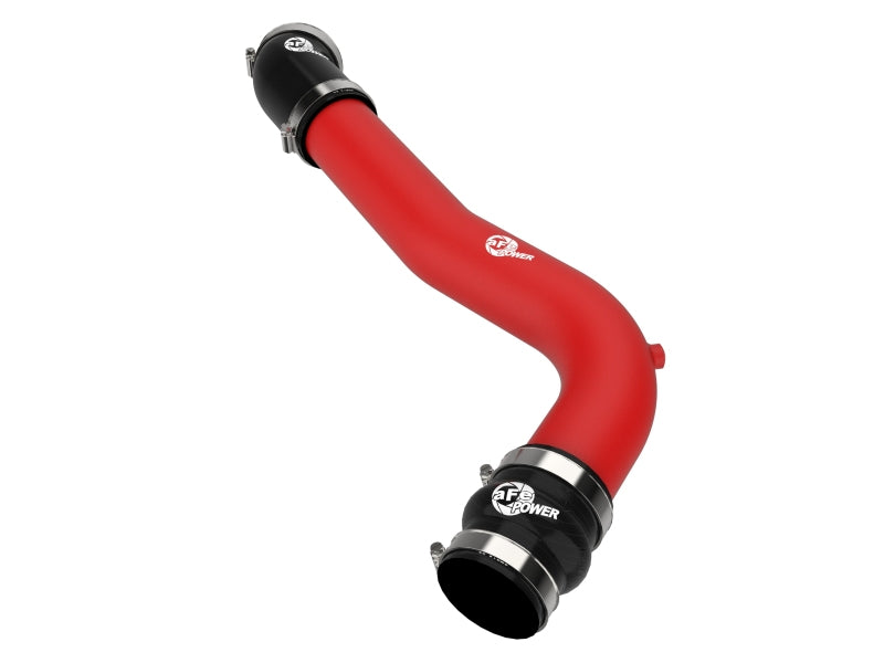 aFe 20-23 Ford Explorer ST V6 3.0L (tt) BladeRunner 2-3/4in Aluminum Cold Charge Pipe - Red - DTX Performance