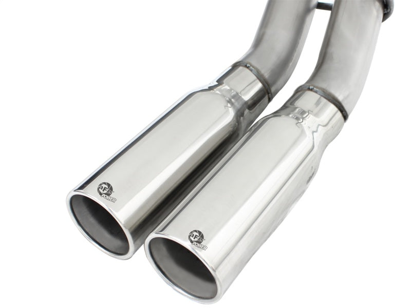 aFe Power MACHForce XP Exhaust System Cat-Back 409 Stainless Steel 07-08 Hummer H2 V8 6.0L/6.2L - DTX Performance