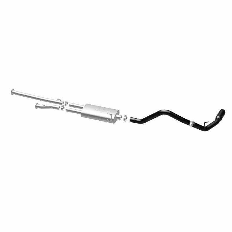 MagnaFlow Cat-Back Exhaust 14-16 Toyota Tundra V8 4.6/5.7L 3in SS Black Tips Single Side Exit - DTX Performance