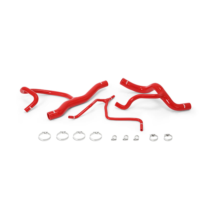 Mishimoto 2016+ Chevrolet Camaro 2.0T w/HD Cooling Package Silicone Radiator Hose Kit - Red - DTX Performance