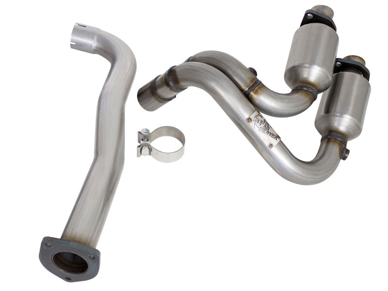 aFe Power Direct Fit Catalytic Converter Replacements Front 00-03 Jeep Wrangler (TJ) I6-4.0L - DTX Performance