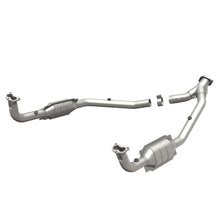 Load image into Gallery viewer, MagnaFlow Conv DF 97 Land Rover Defender 90 4.0L Y-Pipe Assy / 96-99 Discovery 4.0L Y-Pipe Assy - DTX Performance