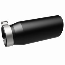 Load image into Gallery viewer, MagnaFlow Tip Stainless Black Coated Single Double Round Single Outlet 5in Dia 4in Inlet 13in L - DTX Performance