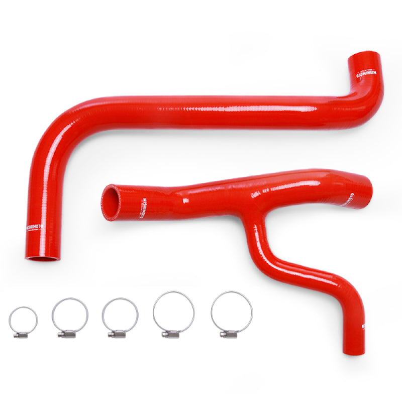 Mishimoto 98-04 Ford F-150 4.6L Red Silicone Radiator Hose Kit - DTX Performance