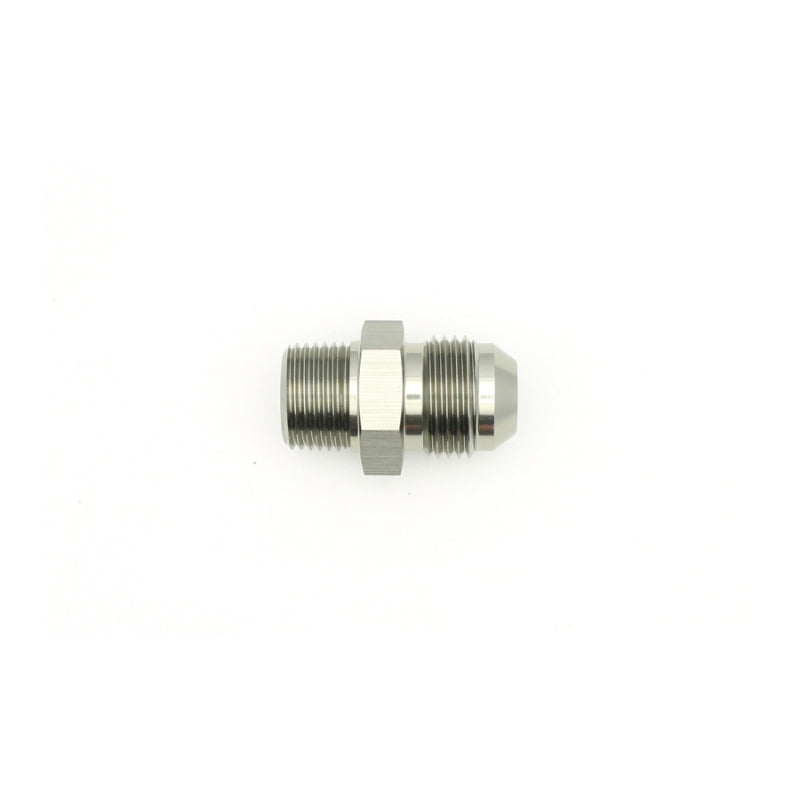 DeatschWerks 8AN Male Flare To 3/8in. Male NPT Adapter - DTX Performance