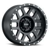 Method MR306 Mesh 18x9 +18mm Offset 6x135 94mm CB Matte Black Wheel