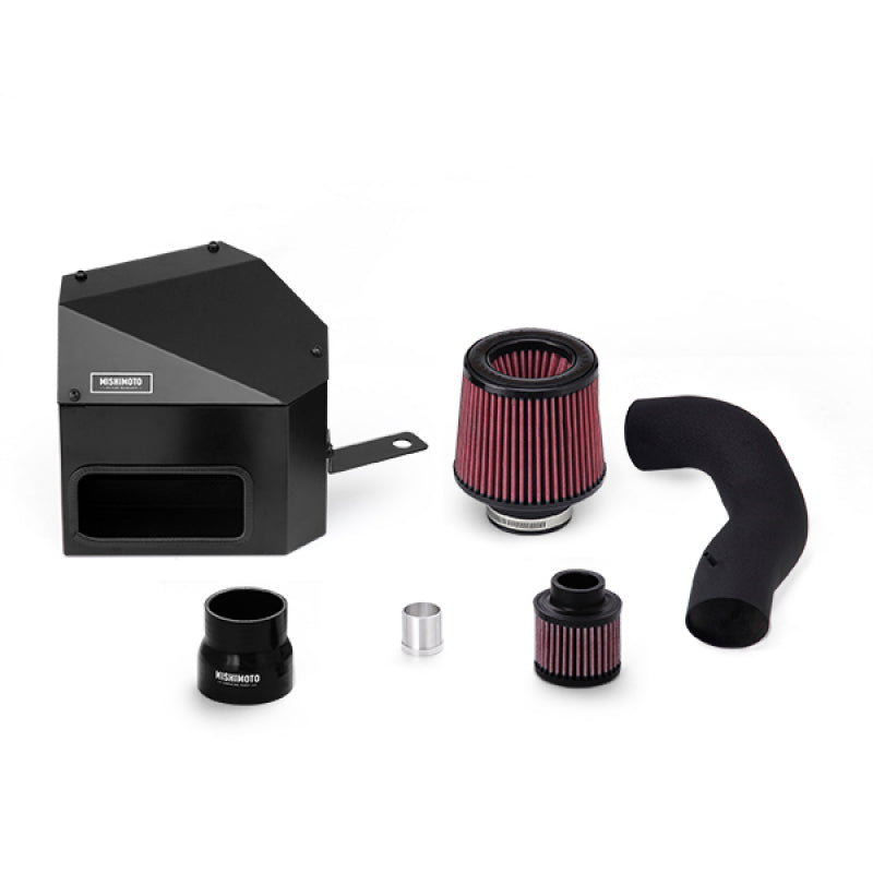 Mishimoto 15-16 VW Golf/GTI 1.8L/2.0L Performance Air Intake Kit - Wrinkle Black - DTX Performance