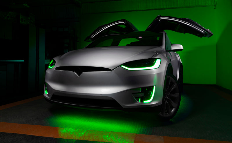 ORACLE Lighting 16-21 Tesla Model X Dynamic ColorSHIFT Headlight & Fog Light DRL Upgrade Kit - DTX Performance