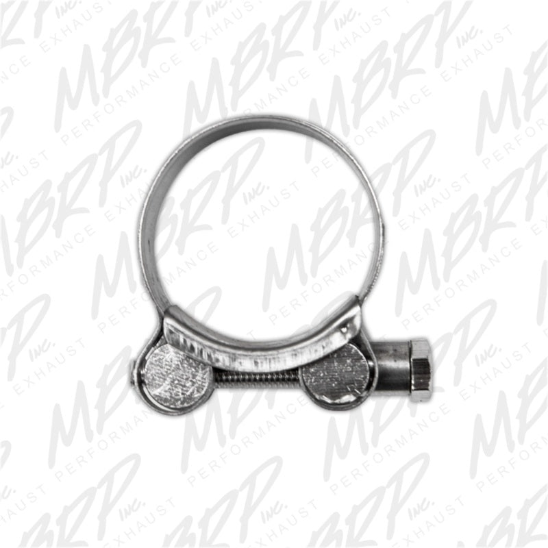 MBRP Universal 2in Barrel Band Clamp - Stainless (NO DROPSHIP) - DTX Performance