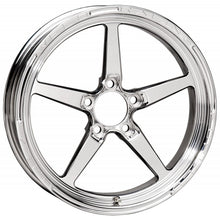 Load image into Gallery viewer, Weld Alumastar 1-Piece 17x4.5 / 5x4.5 BP / 2.25in. BS Polished Wheel - Non-Beadlock - DTX Performance