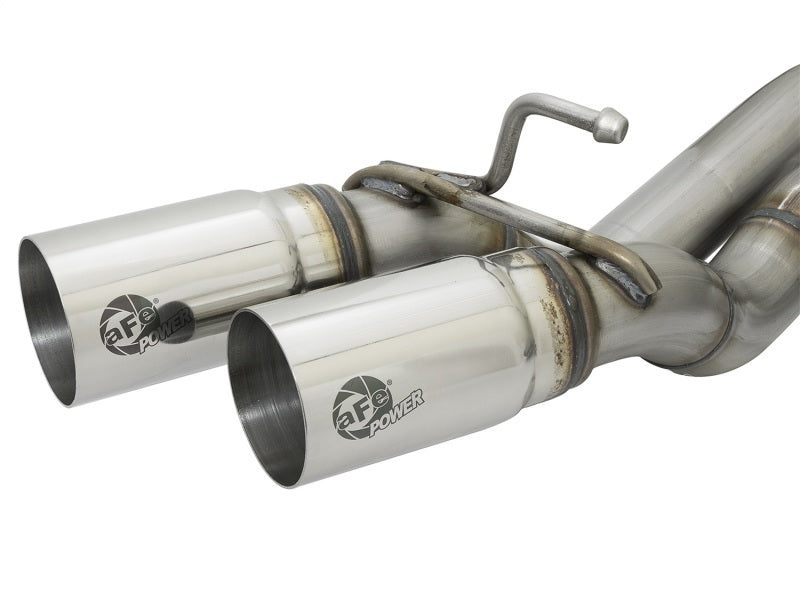 aFe Rebel Exhausts Cat-Back SS w/Polished Tip 16 Toyota Tacoma V6-3.5L - DTX Performance