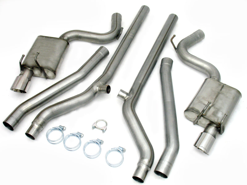 JBA 10-14 Chevrolet Camaro 6.2L 409SS Dual Rear Exit Cat-Back Exhaust - DTX Performance