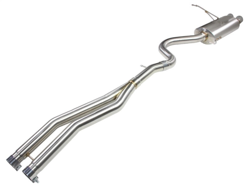 aFe MACHForce Exhaust Cat-Back SS-304 w/ Polished Tips 07-13 BMW 328i (E92/93) L6 3.0L Non-Turbo - DTX Performance