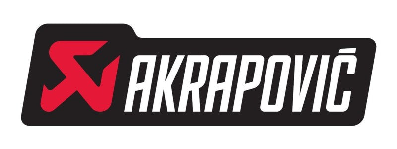 Akrapovic Logo Outdoor Sticker 40 x 11.5 cm - DTX Performance