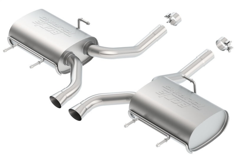 Borla 11-14 CTS Coupe V6 3.6L AT RWD/AWD Dual Ctr Rear Exit Touring Exhaust (REAR SECTION ONLY) - DTX Performance