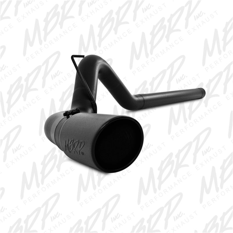 MBRP 10-12 Dodge 2500/3500 Cummins 6.7L Filter Back Single Side Black Coated Exhaust System - DTX Performance