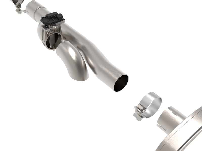 aFe Gemini XV 3in 304 SS Cat-Back Exhaust 09-18 GM Trucks V6-4.3/V8-4.8/5.3L w/ Black Tips - DTX Performance