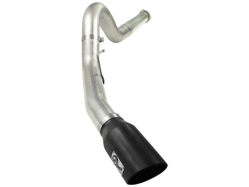 aFe MACHForce XP 5in DPF-Back Stainless Steel Exhaust , Blk,Ford Diesel Trucks 11-14 V8-6.7L td - DTX Performance