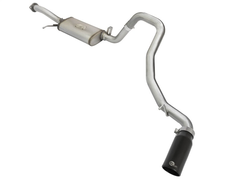 aFe MACHForce XP 2-1/2in SS-304 Cat-Back Exhausts w/ Black Tip 02-16 Nissan Patrol (Y61) I6-4.8L - DTX Performance