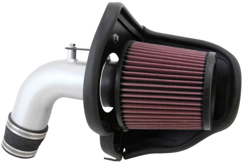 K&N 12 Chevy Sonic 1.8L Silver Typhoon Cold Air Intake - DTX Performance