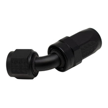 Load image into Gallery viewer, DeatschWerks 8 AN Female Flare Swivel 60-Degree Hose End CPE - Anodized Matte Black - DTX Performance