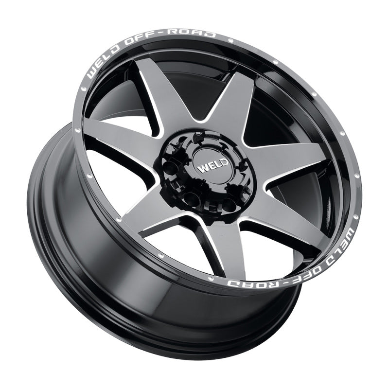 Weld Off-Road W109 20X10 Retaliate 5X127 5X139.7 ET-18 BS4.75 Gloss Black MIL 87.1 - DTX Performance