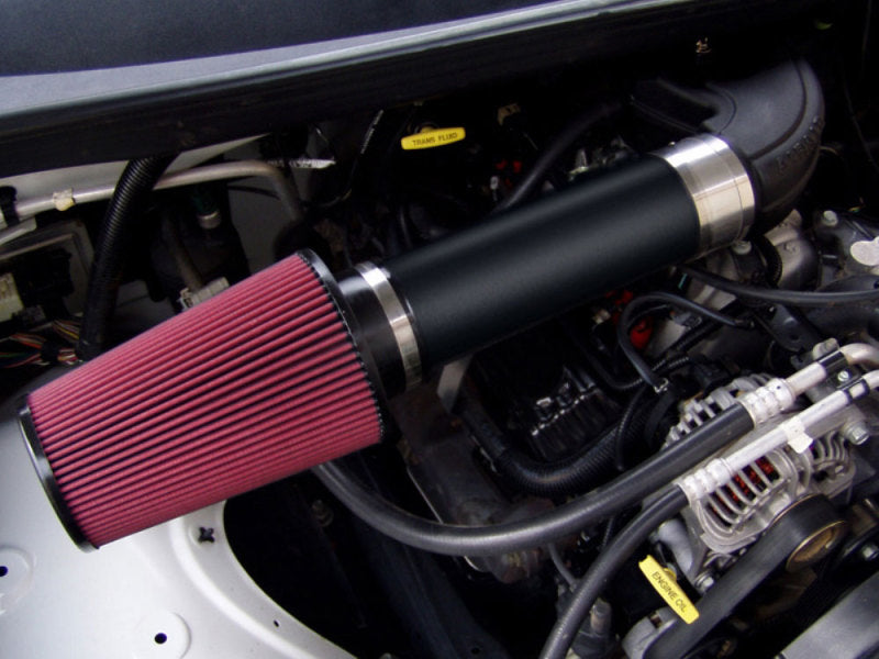 Airaid 94-01 Dodge Ram 318-360 CL Intake System w/ Tube (Oiled / Red Media) - DTX Performance